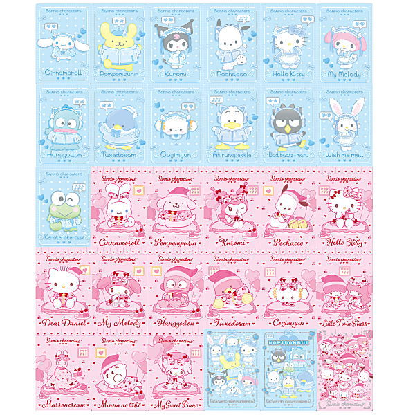 Sanrio Characters Wafer Part.8 [All 30 type set (Full Complete)]