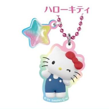 Sanrio Characters Twin Charm Nijihoshi Candy [4.Hello Kitty]