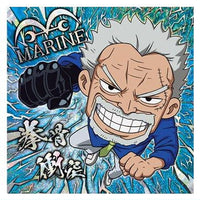 Niforamtion ONE PIECE Pirate Sticker Wafer LOG.10 [7.Monkey D. Garp(Super Grand Rare)]