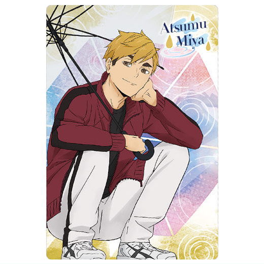 Haikyu!! Wafer Part.5 [5.Atsumu Miya (Character card 1)]