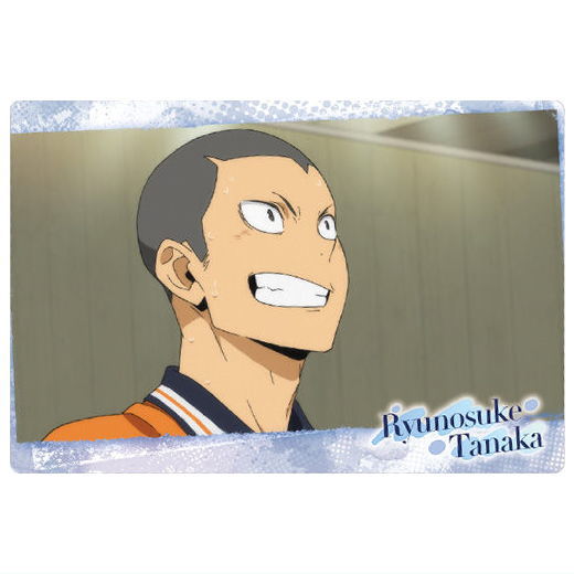 Haikyu!! Wafer Part.5 [8.Ryunosuke Tanaka (Character card 2)]