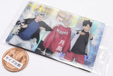 Haikyu!! Wafer Part.5 [28.Kotaro Bokuto & Kei Tsukishima & Tetsuro Kuroo (Original pair of cards)]