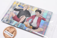 Haikyu!! Wafer Part.5 [29.Morisuke Yaku & Yu Nishinoya (Original pair of cards)]