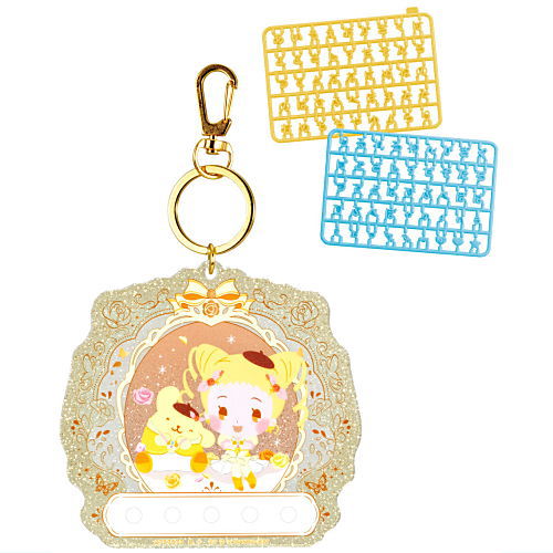 Yes!PreCure5GoGo! x Sanrio Characters Pachi Pachi Deco Name [3.Cure Lemonade x Pompompurin]