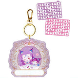 Yes!PreCure5GoGo! x Sanrio Characters Pachi Pachi Deco Name [6.Milky Rose x Kuromi]