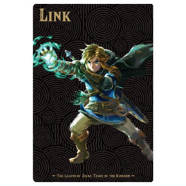 The Legend of Zelda Tears of the Kingdom Card Twin Wafer [2.Link (Character Card)]