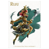 The Legend of Zelda Tears of the Kingdom Card Twin Wafer [11.Riju (Character Card)]