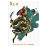 The Legend of Zelda Tears of the Kingdom Card Twin Wafer [11.Riju (Character Card)]