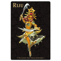 The Legend of Zelda Tears of the Kingdom Card Twin Wafer [12.Riju (Character Card)]