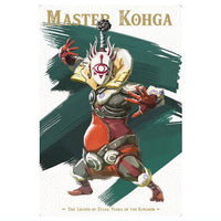 The Legend of Zelda Tears of the Kingdom Card Twin Wafer [16.Master Kohga (Character Card)]