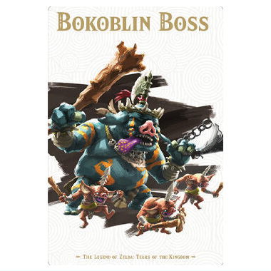 The Legend of Zelda Tears of the Kingdom Card Twin Wafer [18.Bokoblin Boss (Character Card)]