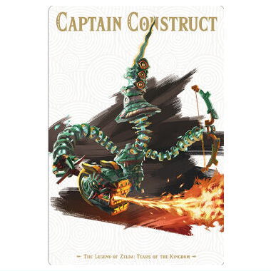 The Legend of Zelda Tears of the Kingdom Card Twin Wafer [19.Captain Construct (Character Card)]