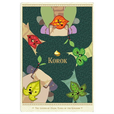 The Legend of Zelda Tears of the Kingdom Card Twin Wafer [24.Illustrated Card]