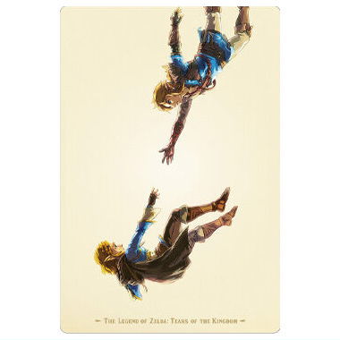 The Legend of Zelda Tears of the Kingdom Card Twin Wafer [27.Illustrated Card]