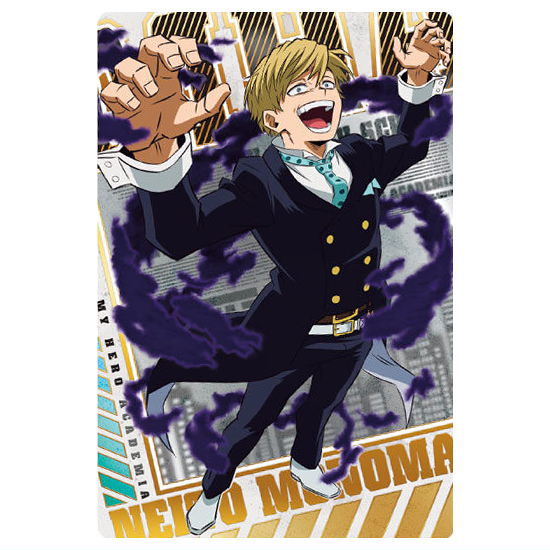 TV Anime My Hero Academia Wafer Part.3 [30.Neito Monoma (Special rare card) (Holo x Foil)]