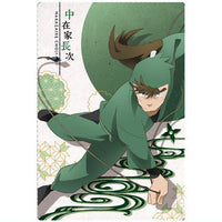 Nintama Rantaro Twin Wafer [14.Chouji Nakazaike (Character card)]