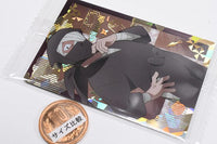 Nintama Rantaro Twin Wafer [26.Konnamon Zatto (Original illustration)(Special rare card)(Gold Foil Stamping)]