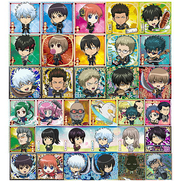 Niforamtion Gintama Seal Wafer Part.2 [All 33 type set(Full Complete)]