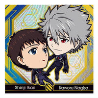 Niforamtion Rebuild of Evangelion Sticker Wafer Complement Plan [30.Shinji & Kaworu (Special Super Rare)]