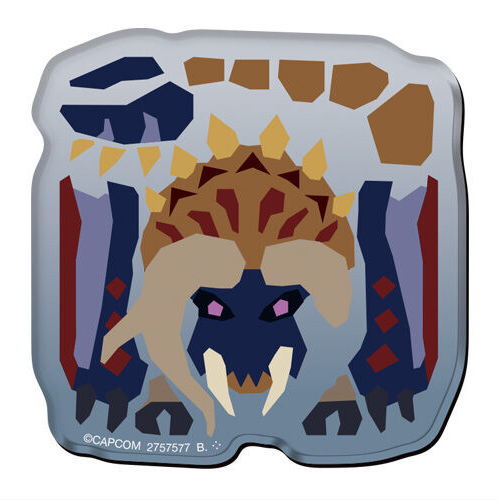 Monster Hunter 20th Anniversary Chara Magnets [16.Bloodbath Diablos]