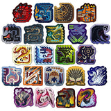 Monster Hunter 20th Anniversary Chara Magnets [All 22 type set(Full Complete)]