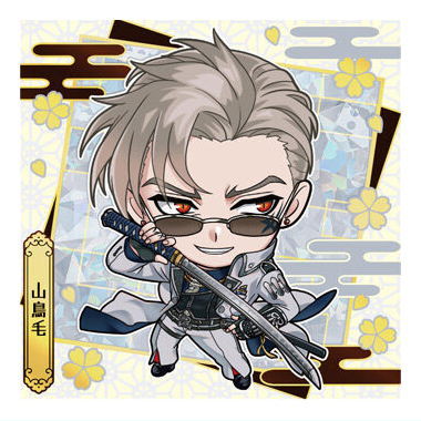 Niforamtion Touken Ranbu ONLINE Seal Wafer [26.Sanchoumou (Super Rare)]