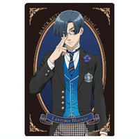 Kuroshitsuji Public School Arc Wafer [4.Lawrence Bluewer (Character Card)]