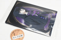 Kuroshitsuji Public School Arc Wafer [6.Gregory Violet (Character Card)]