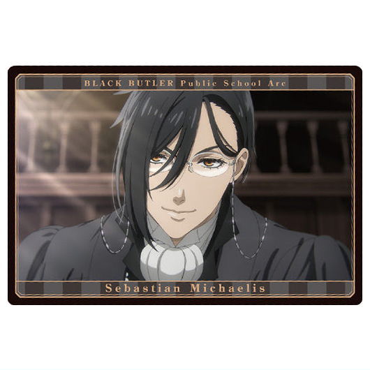 Kuroshitsuji Public School Arc Wafer [7.Sebastian Michaelis (Story Card)]