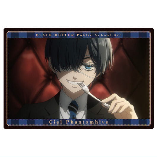 Kuroshitsuji Public School Arc Wafer [8.Ciel Phantomhive (Story Card)]