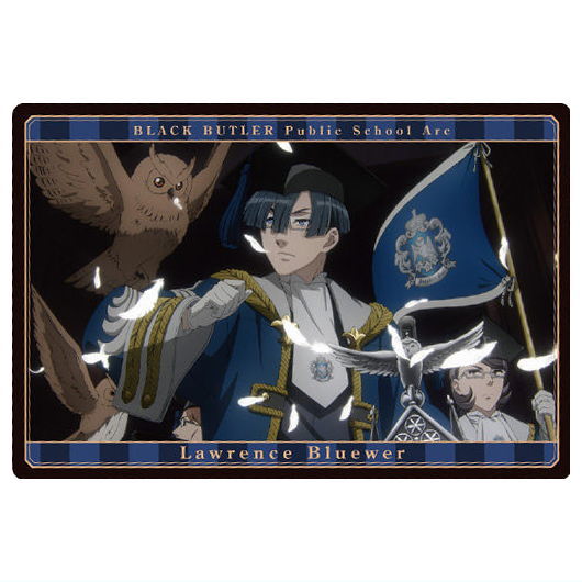 Kuroshitsuji Public School Arc Wafer [10.Lawrence Bluewer (Story Card)]