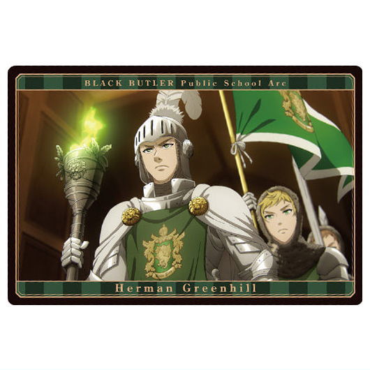 Kuroshitsuji Public School Arc Wafer [11.Herman Greenhill (Story Card)]