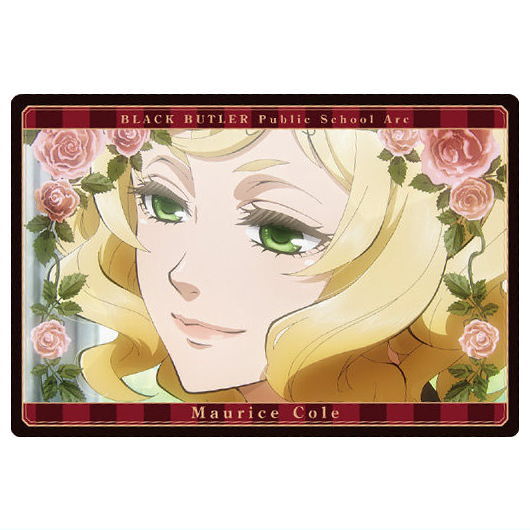 Kuroshitsuji Public School Arc Wafer [13.Maurice Cole (Story Card)]
