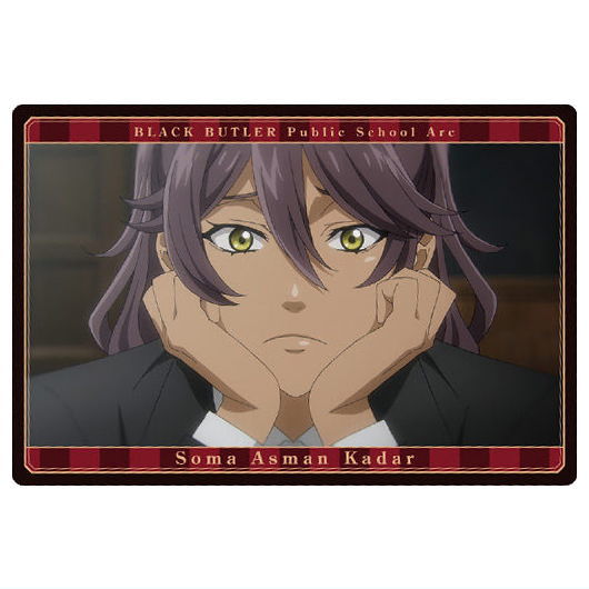 Kuroshitsuji Public School Arc Wafer [18.Soma Asman Kadar (Story Card)]
