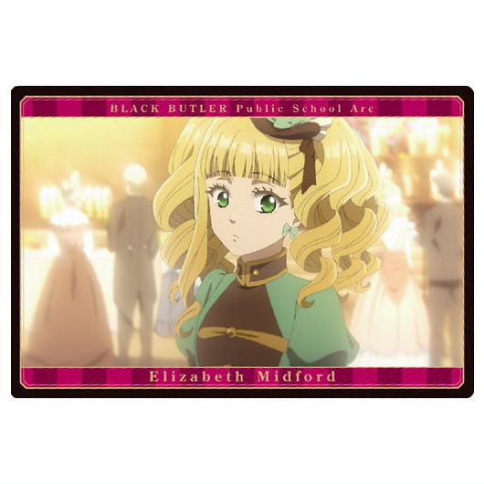 Kuroshitsuji Public School Arc Wafer [19.Elizabeth Midford (Story Card)]