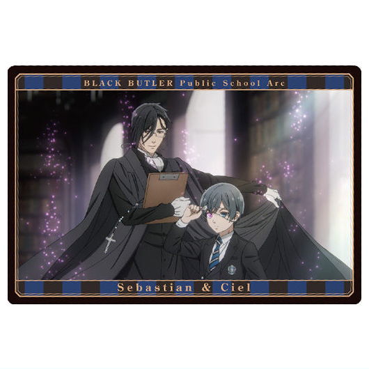 Kuroshitsuji Public School Arc Wafer [22.Sebastian & Ciel (Story Card)]