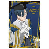 Kuroshitsuji Public School Arc Wafer [27.Lawrence Bluewer (Rare Card)(Gold Foil Stamped)]