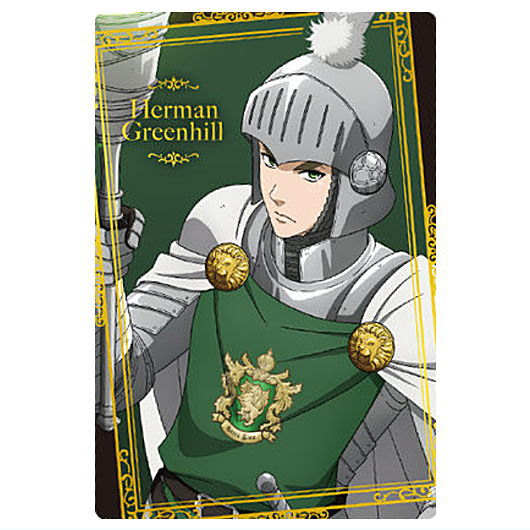 Kuroshitsuji Public School Arc Wafer [28.Herman Greenhill (Rare Card)(Gold Foil Stamped)]