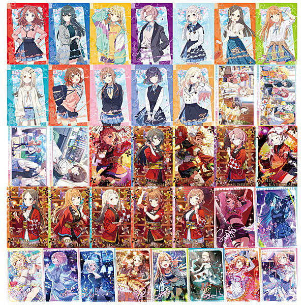 Gakuen Idolmaster Wafer [All 36 type set(Full Complete)]