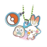 Pokepiece Twin Charm Niji Hoshi Candy [8.Scorbunny & Rowlet]
