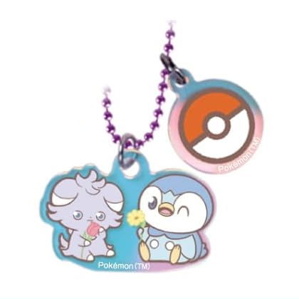 Pokepiece Twin Charm Niji Hoshi Candy [9.Piplup & Espurr]