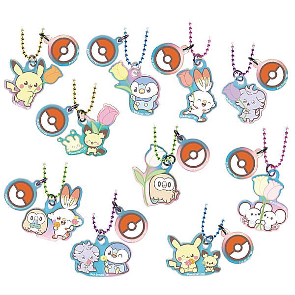 Pokepiece Twin Charm Niji Hoshi Candy [All 10 type set(Full Complete)]