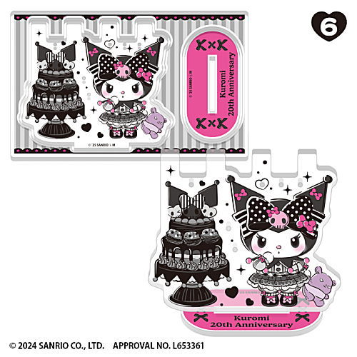 My Melody 50th & Kuromi 20th Anniversaries Acrylic Accessory Stand [6]