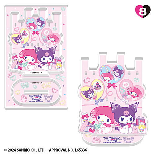 My Melody 50th & Kuromi 20th Anniversaries Acrylic Accessory Stand [8]