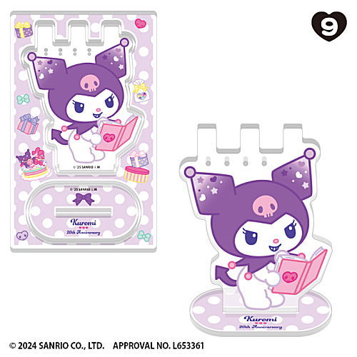 My Melody 50th & Kuromi 20th Anniversaries Acrylic Accessory Stand [9]