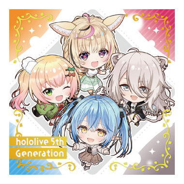 Itajaga Hololive vol.5 [40.Hololive 5th Generation (gold foil version)]