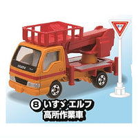 Tomica Sign Set Part.14 [8.Isuzu Elf high-altitude work vehicle]