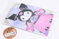 Sanrio Characters Twin Wafer 2 Live Character ver. [4.Kuromi (Special Costume)(Character Card)]
