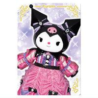 Sanrio Characters Twin Wafer 2 Live Character ver. [4.Kuromi (Special Costume)(Character Card)]