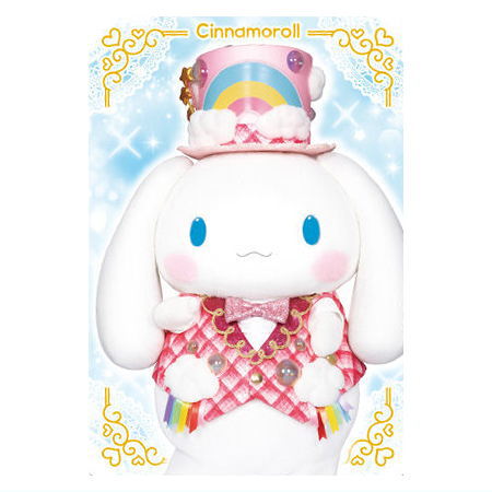Sanrio Characters Twin Wafer 2 Live Character ver. [6.Cinnamoroll (Special Costume)(Character Card)]